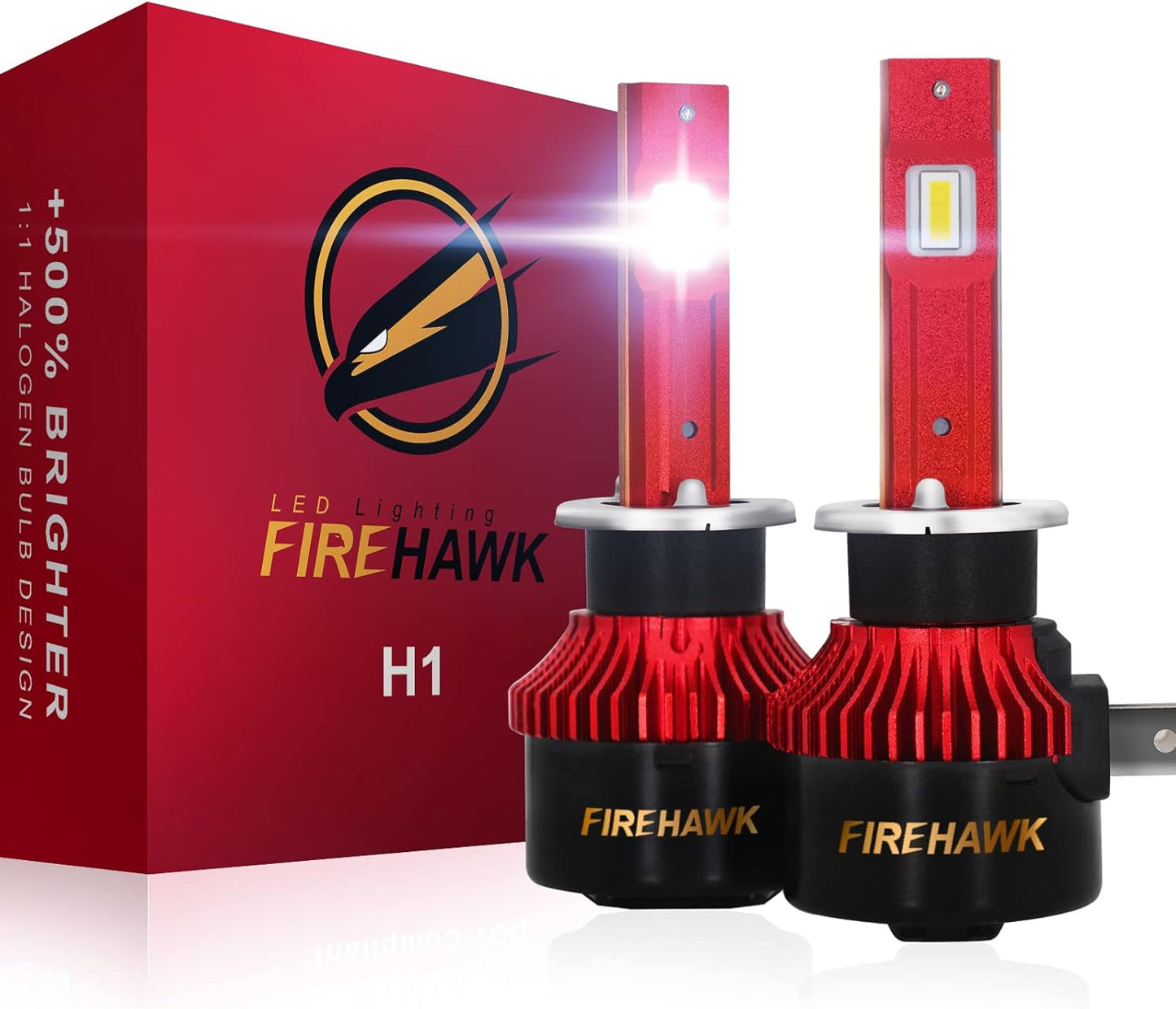 Firehawk 2025 H1 LED Bulbs 30000LM Brightness for Fog Lights