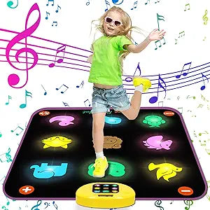 Dance Mat Toys for Kids 3-8 Years Old - Upgraded Fun Game