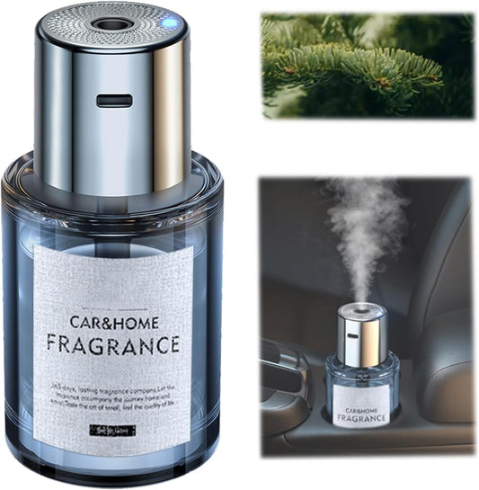 JIFOVER Ultrasonic Car Air Freshener - 5 Gear USB, Long Lasting Cologne