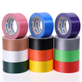 Rainbow Colored Duct Tape Bulk 12-Pack 2in x 30yd - Bright Craft Rolls