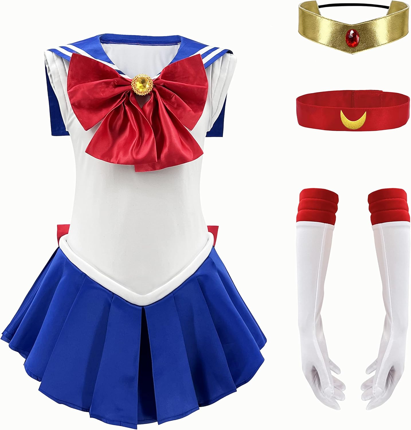 Anime Outfits Moon Cosplay Costume For Women and Girls