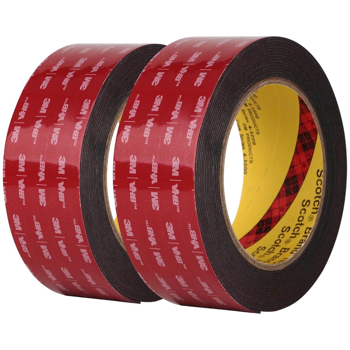 3M Double Sided Mounting Tape 2 Pack for Heavy Duty Use