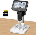 USB Digital Microscope with 4.3 in Screen - Fast Focusing Coin