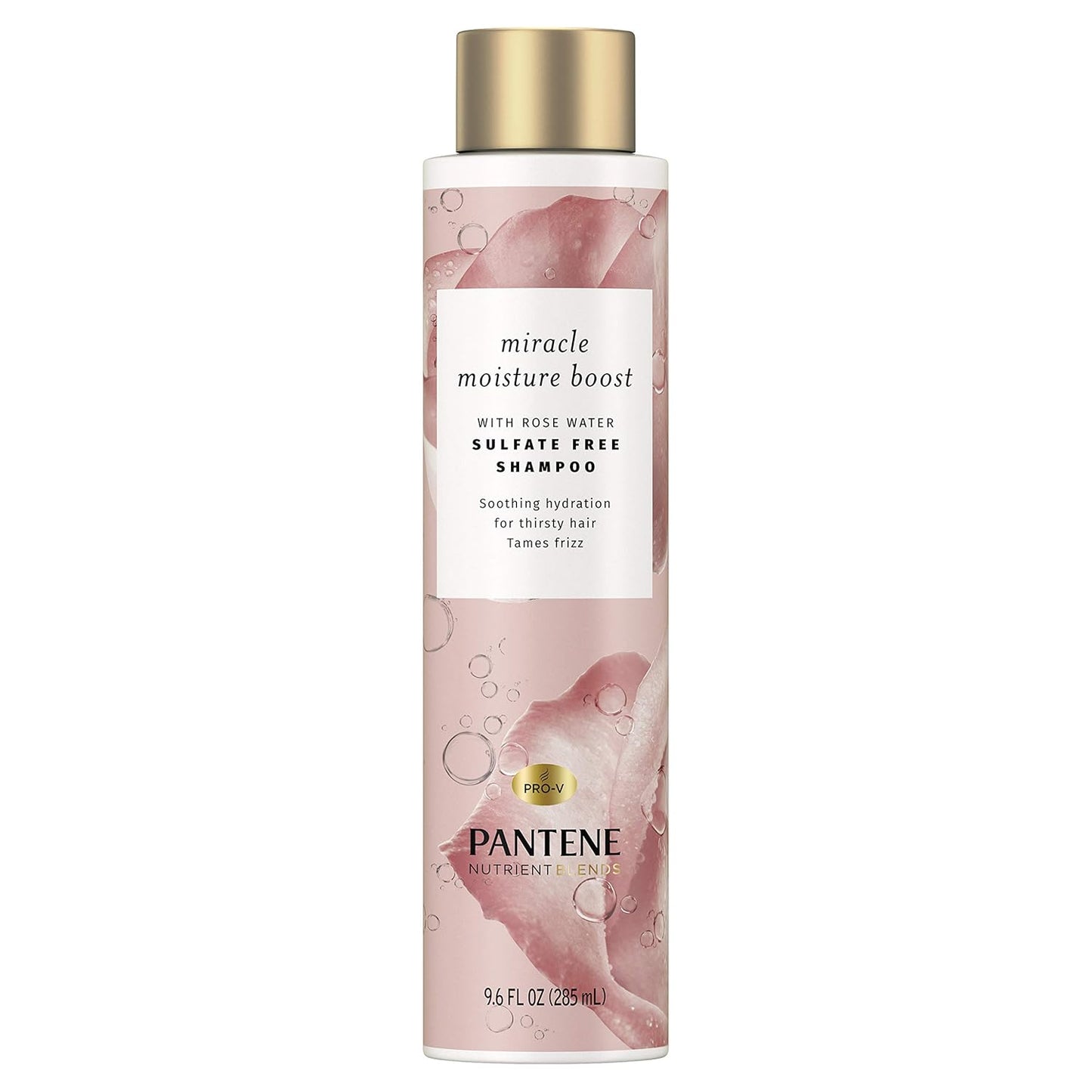 Pantene Rose Water Shampoo - Hydrates Dry Hair