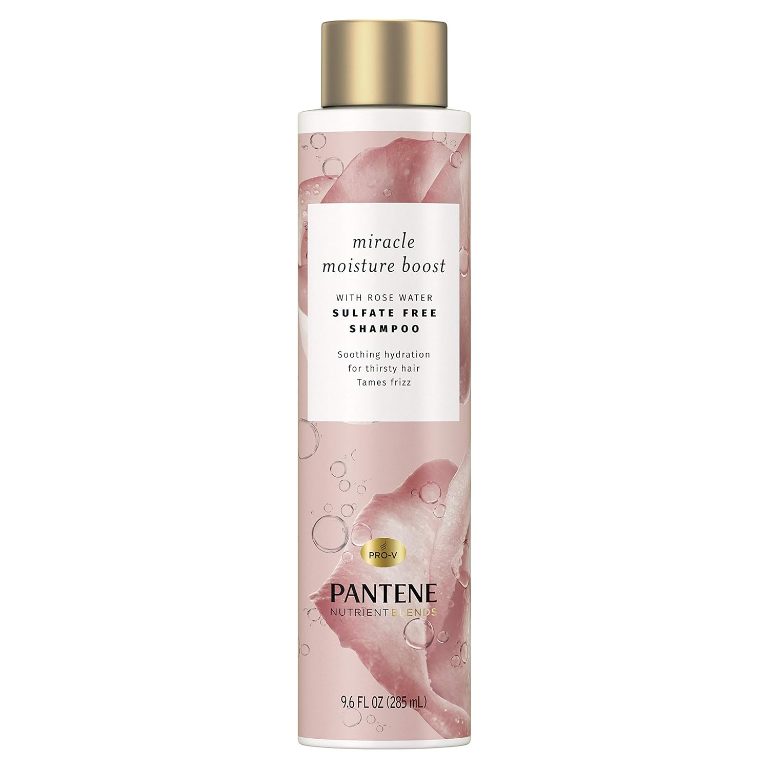 Pantene Rose Water Shampoo - Hydrates Dry Hair