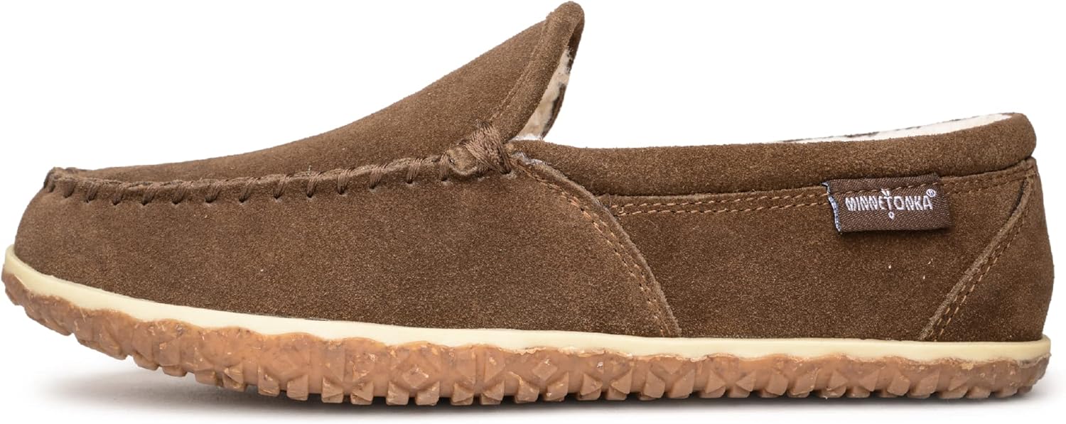 Minnetonka Tilden Moccasin Slippers for Indoor and Outdoor Use