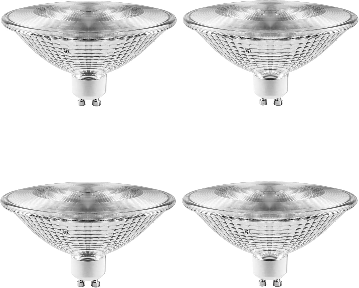 LED 75R111GU10/FL R111 Indoor Flood Light Bulb Pack of 4