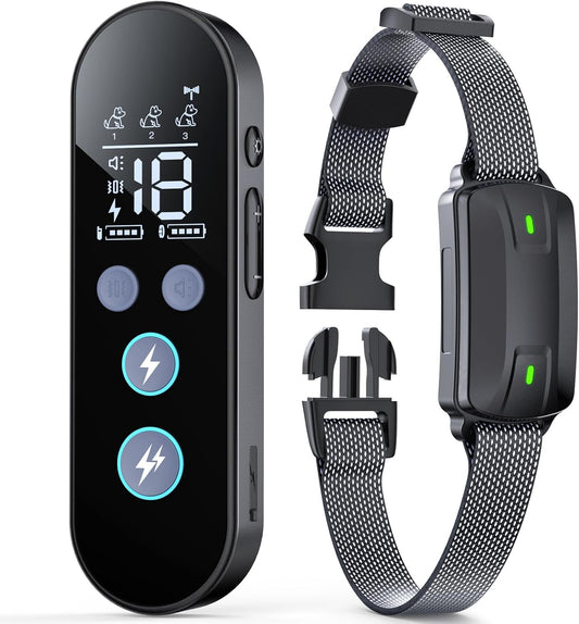 Dog Shock Collar with Remote Control for Effective Training