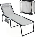 Tangkula Folding Beach Lounge Chair for Ultimate Comfort