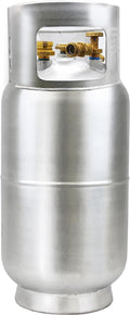 Flame King 33.5lb Aluminum Forklift Propane Tank - Lightweight