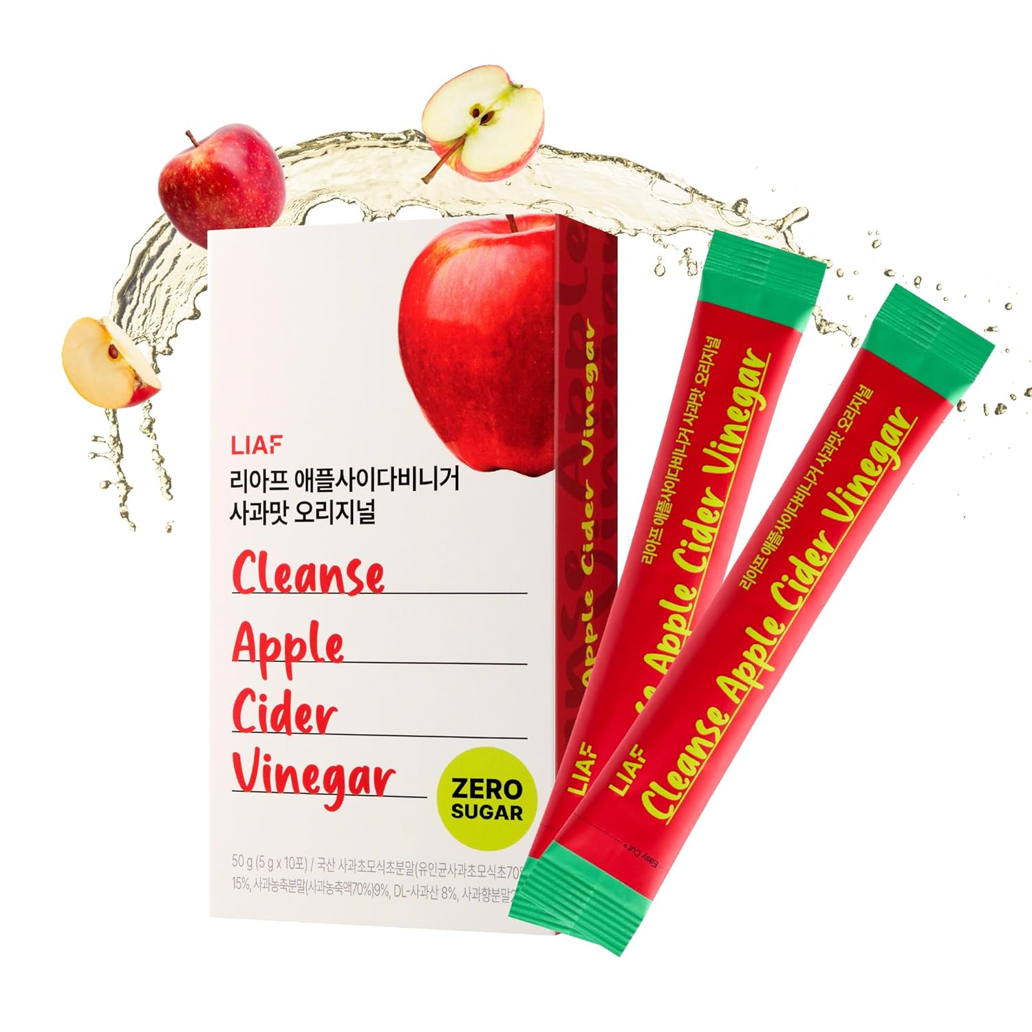 10 Sugar-Free ACV Packets for Morning Boost