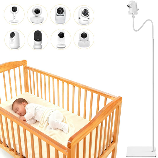 iTODOS Baby Monitor Floor Stand Holder for Safe Viewing