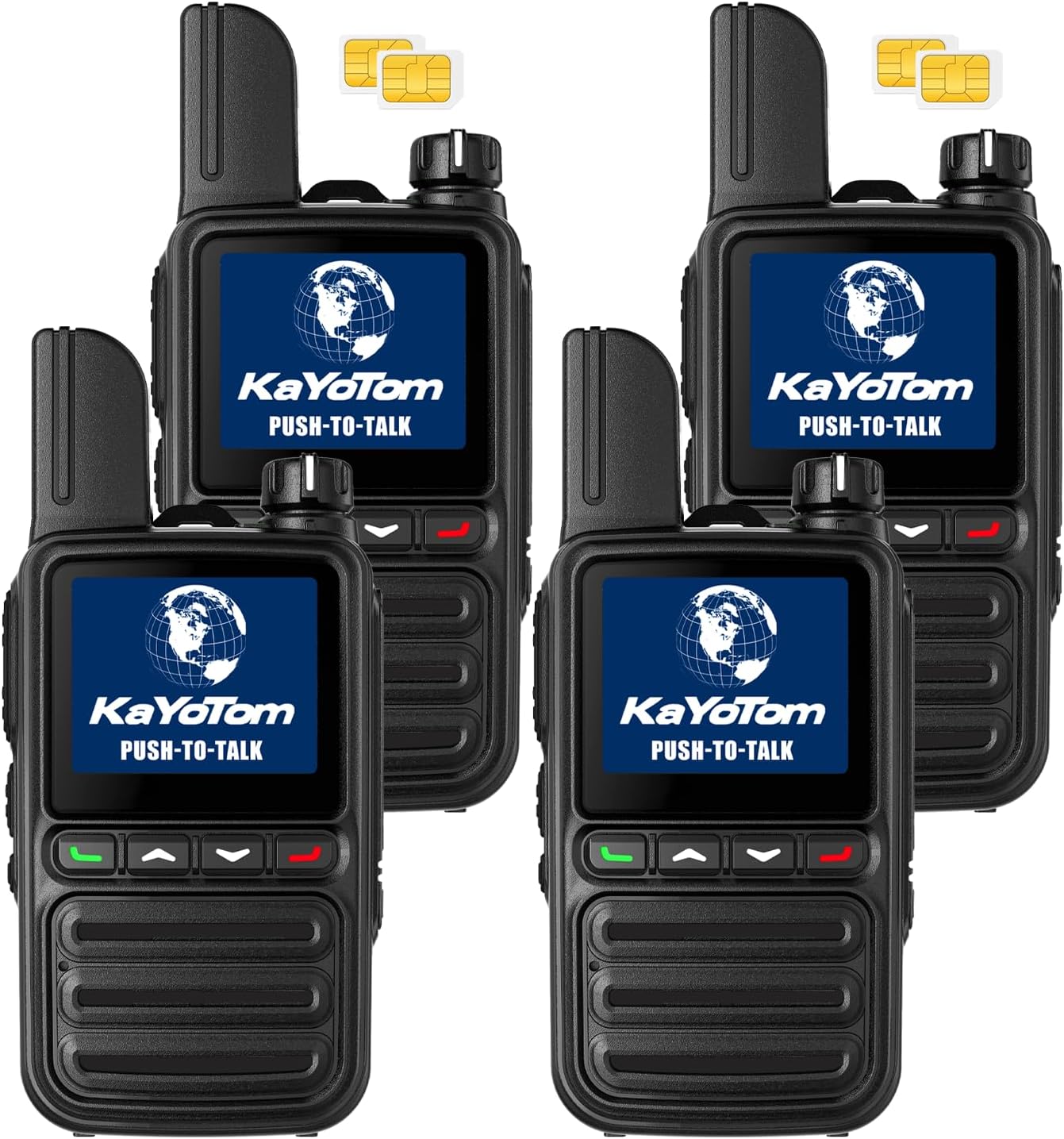 Global Walkie Talkies Unlimited Range for Team Management