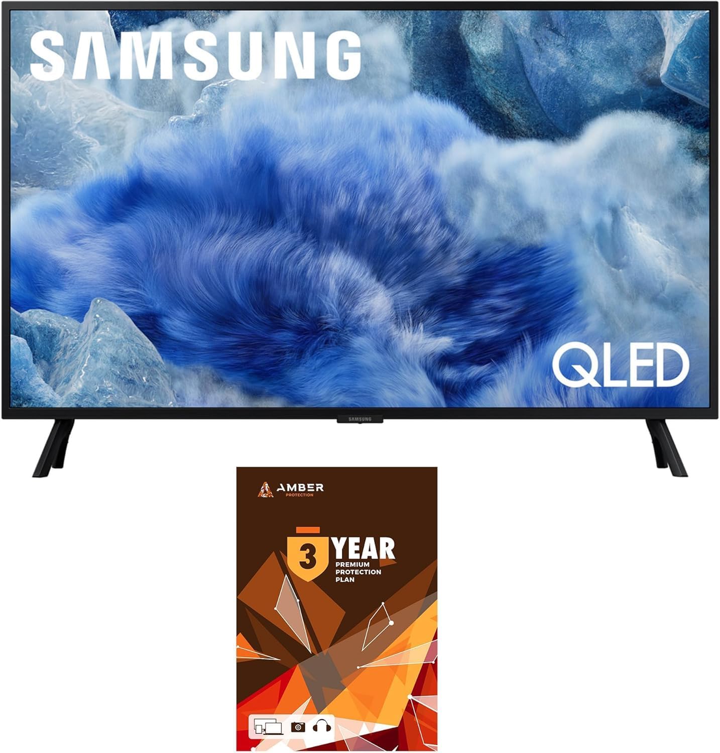 Samsung QN32Q8FAAFXZA 32 Inch QLED Smart TV with Protection Plan