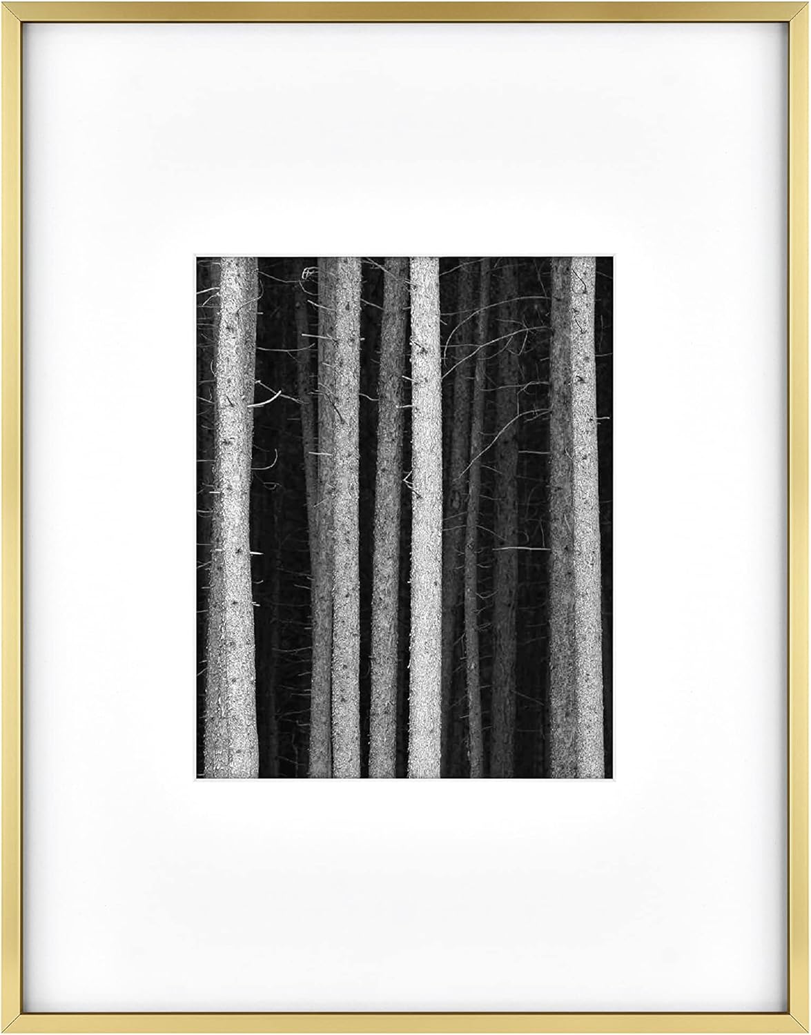 MCS Foundry Metal 14x18 Matted Picture Frame for Photos