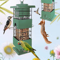 Squirrel Proof Bird Feeder 3lb Capacity - Weight-Activated Protection
