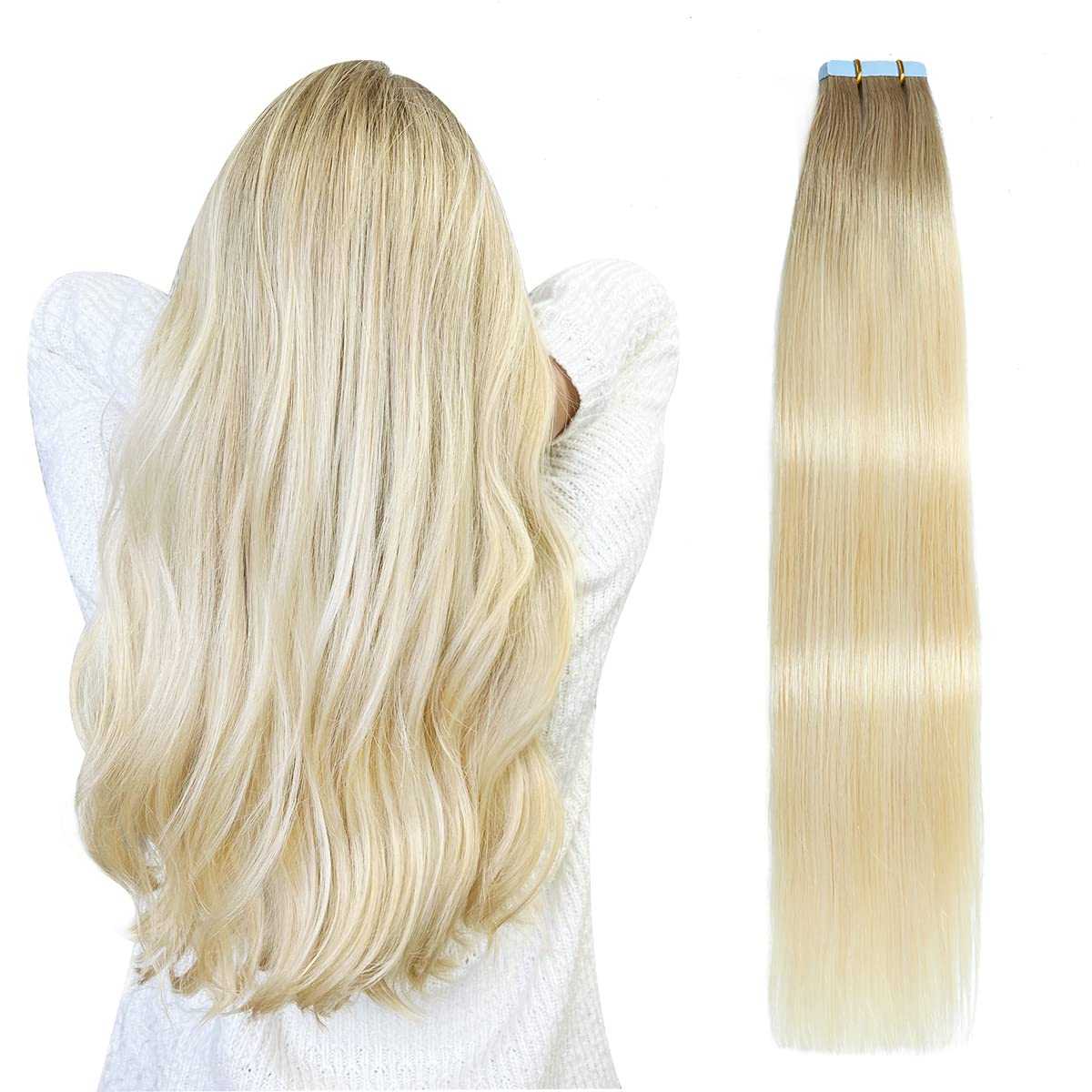 SUYYA Tape in Hair Extensions for Stunning Balayage Looks