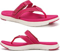 COFACE Womens Orthotic Flip Flops with Arch Support - Comfortable Foam