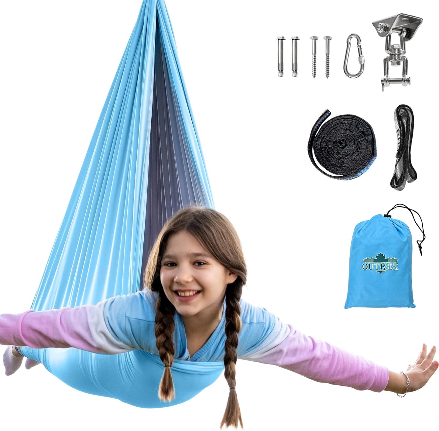 OUTREE Sensory Swing for Kids and Adults with Autism & ADHD