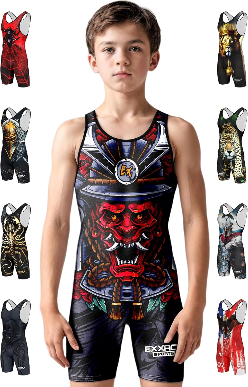 Exxact Sports Wrestling Singlet for Youth & Adult Athletes