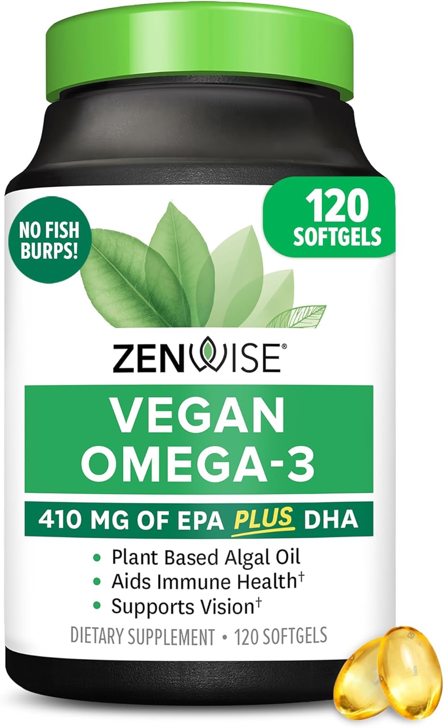 Vegan Omega 3 Supplement for Heart, Brain, and Joint Health