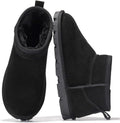 Project Cloud Genuine Leather Ankle Boots for Women - Warm Stylish