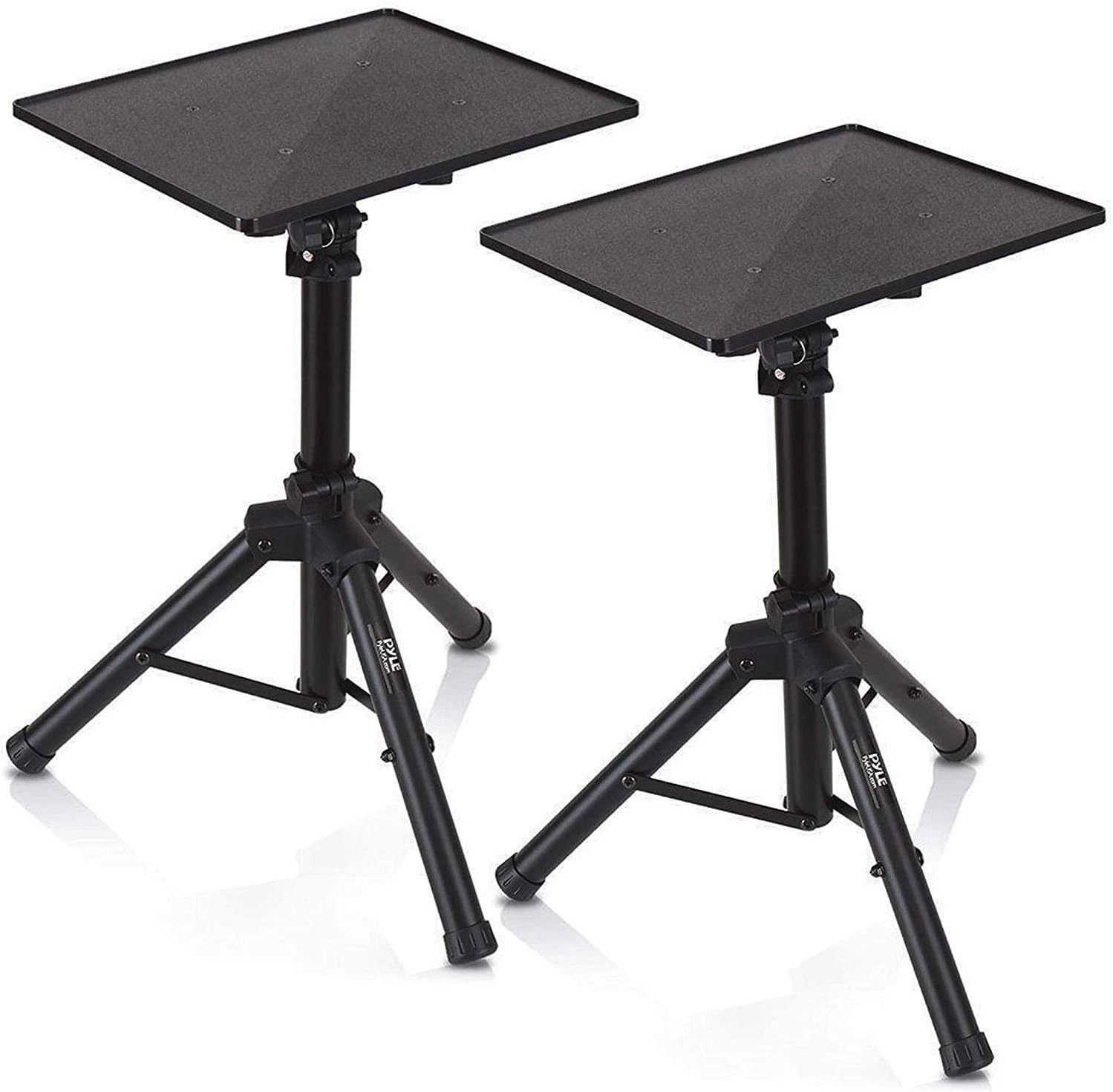 Pyle Laptop Projector Tripod Stand - Adjustable Height & Versatile Use
