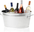 True Galvanized Tub Large Beverage Cooler - Party Ice Bucket