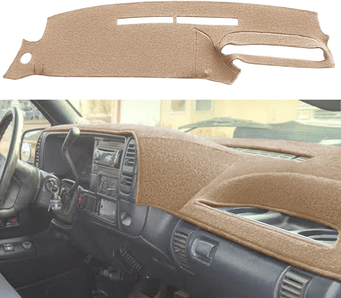 Custom Fit Dash Cover Mat for 1995-1996 Chevy Silverado