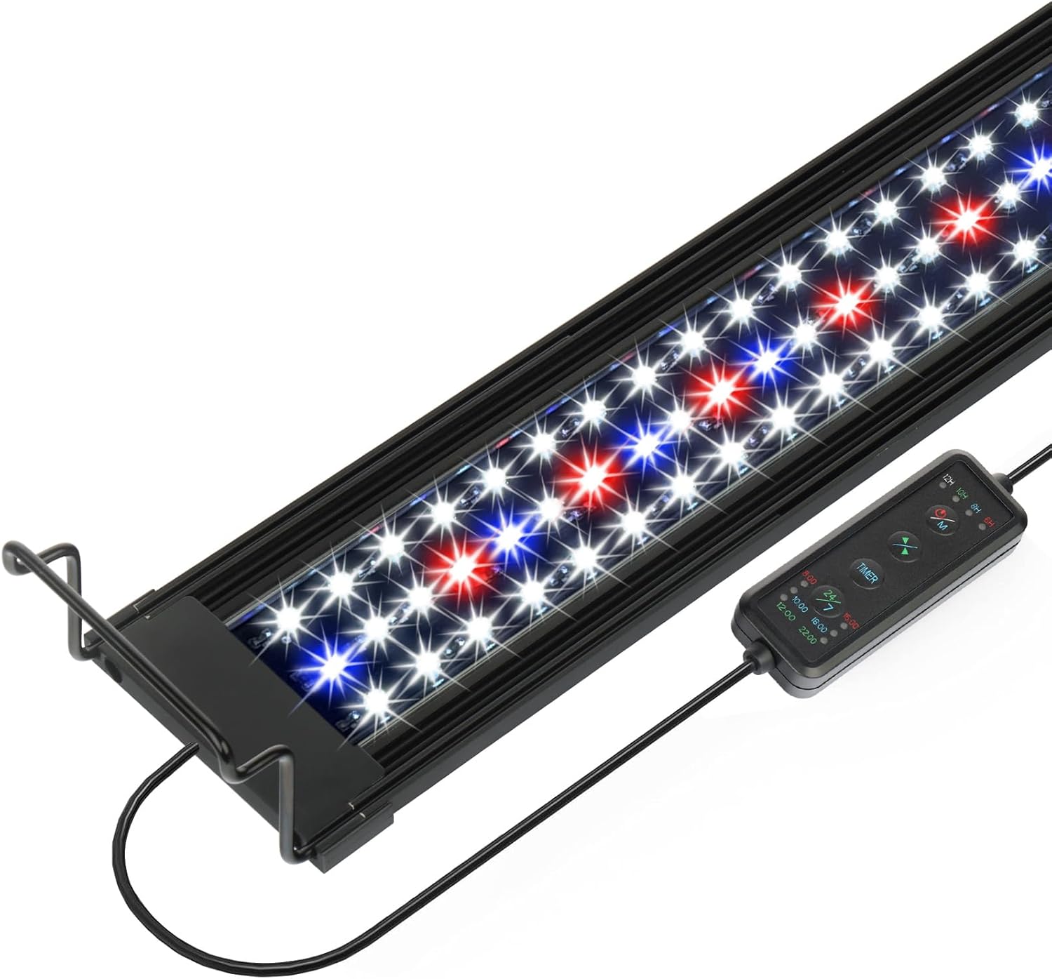 OYO WATER Aquarium LED Light with Timer for 36-44 Inch Tanks