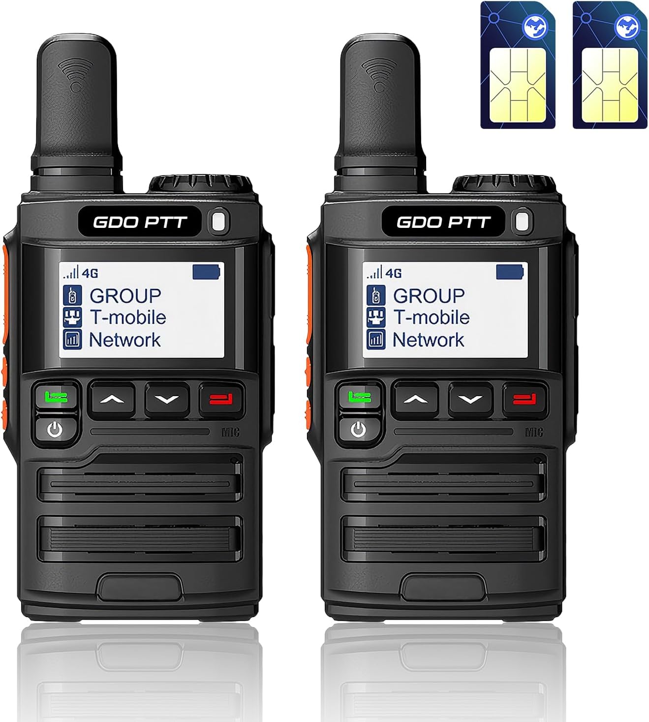 GOD PTT Global Walkie Talkie - Unlimited Range & Durability