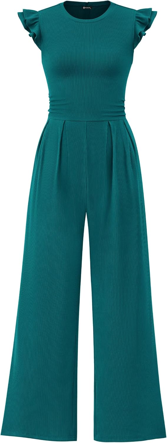 PRETTYGARDEN Summer Jumpsuits for Women Dressy Fashion 2025
