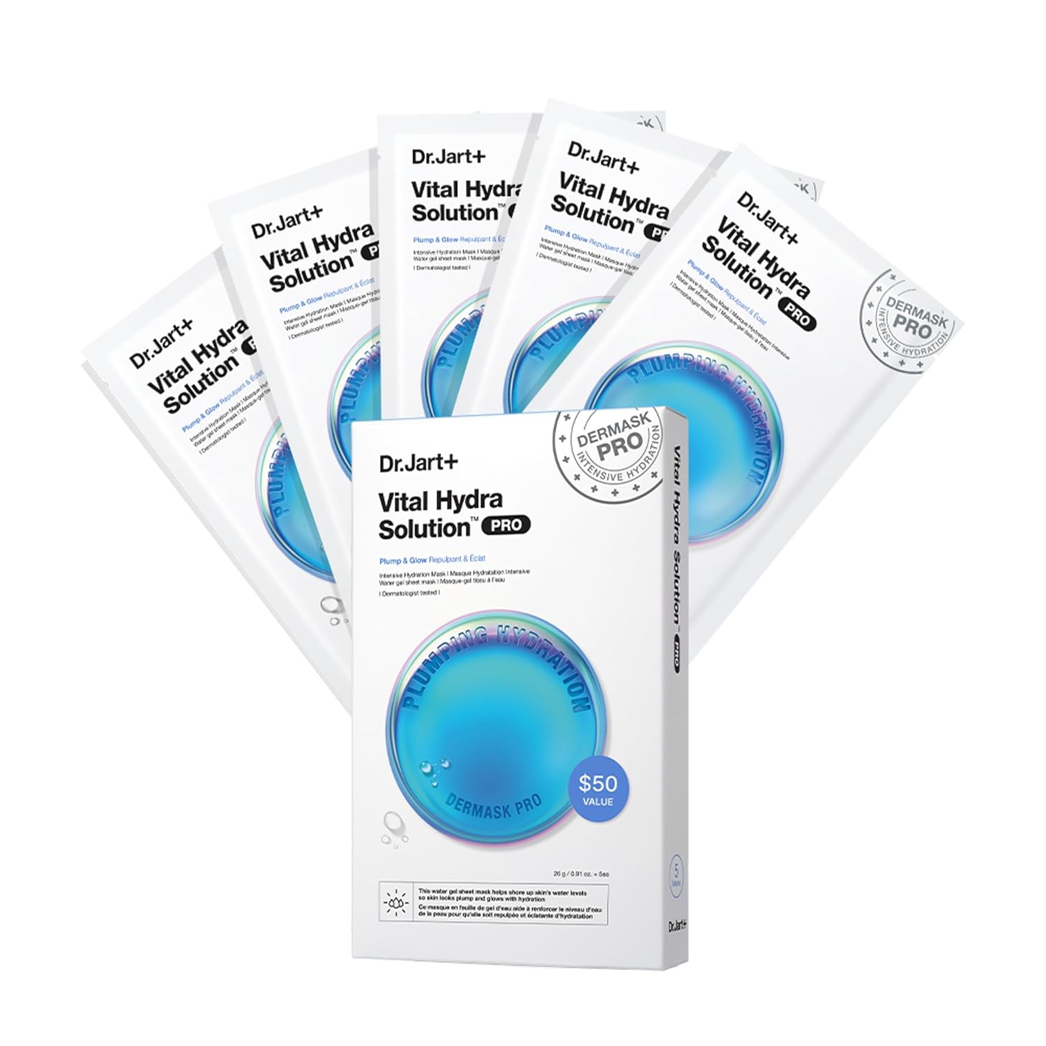 Dr.Jart+ Dermask Vital Hydra Solution Glow Face Mask Review