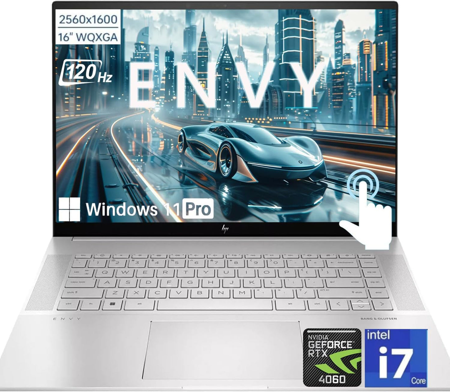 HP Envy 16 Touchscreen Laptop with Intel Core i7 and RTX 4060