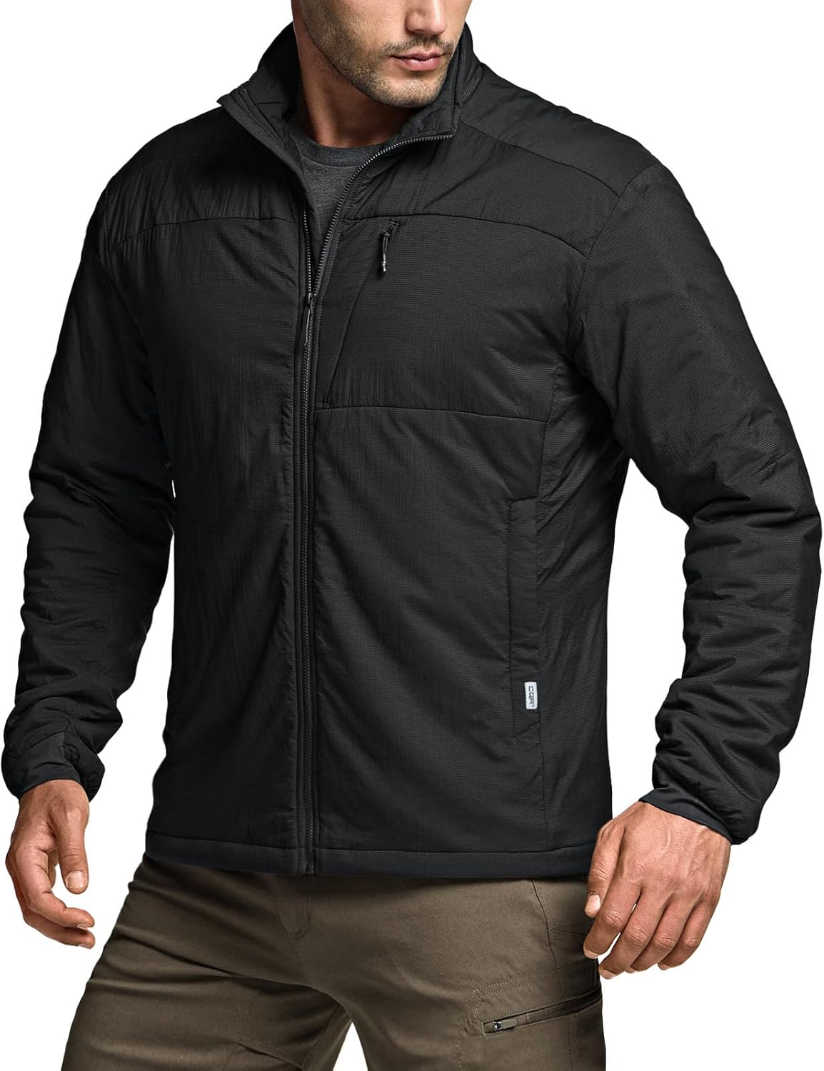 CQR Men's Lightweight Insulated Jacket for Outdoor Activities