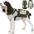 Dog Winter Jacket for Large Dogs - Waterproof Fleece Warm Coat