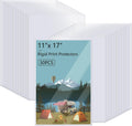 11 in x 17 in Rigid Print Protectors 30PCS - Clear Top-Loading Sleeve