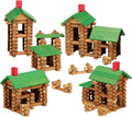 SainSmart Jr. 450 PCS Wooden Log Cabin Set - Classic STEM Kit
