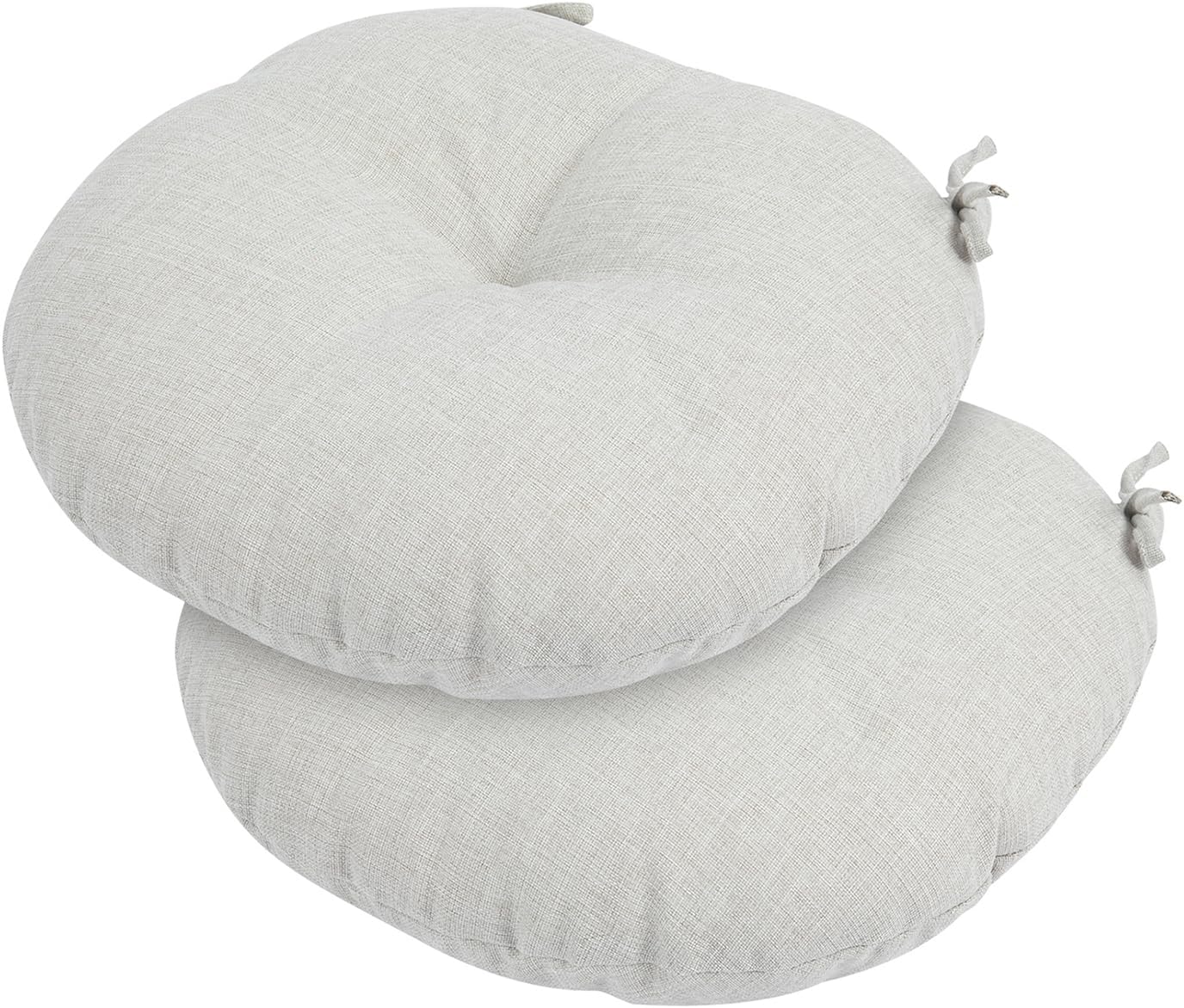 Tufted Round Bistro Chair Cushions Set of 2 for Comfort