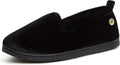 Dearfoams Women's Rachel Shiny Velour Closed Back Slipper - Cozy