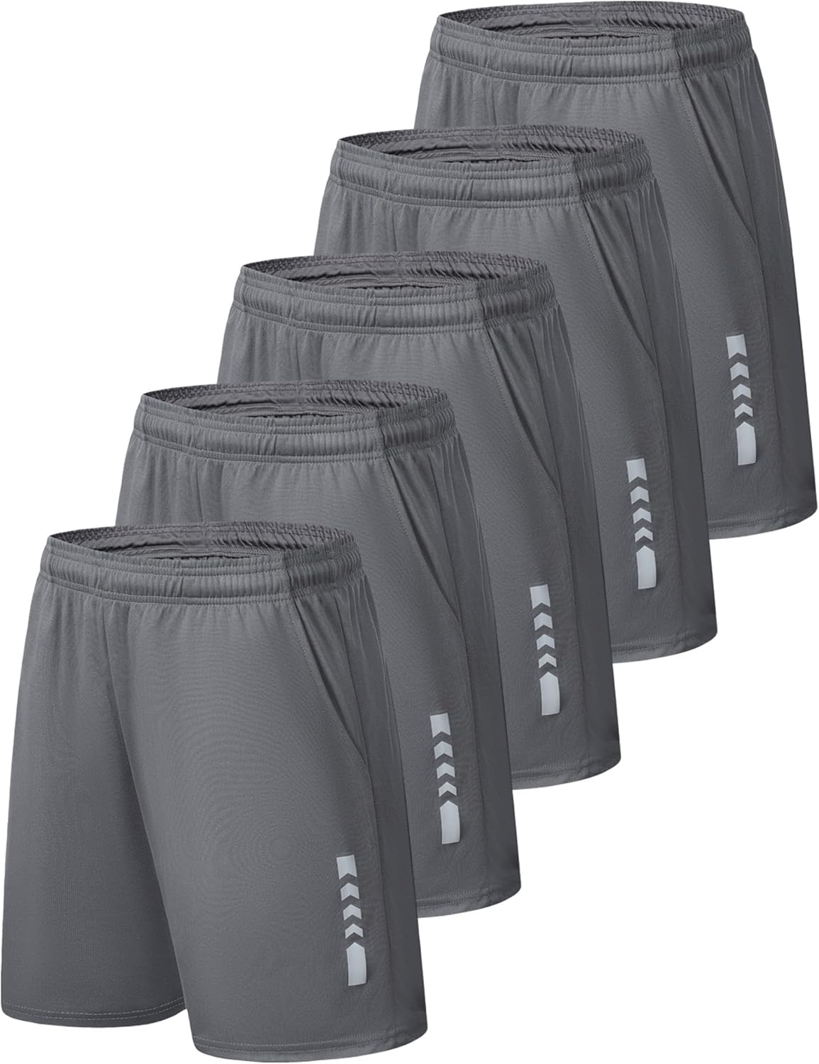 Men's Athletic Shorts with Pockets for Gym and Running