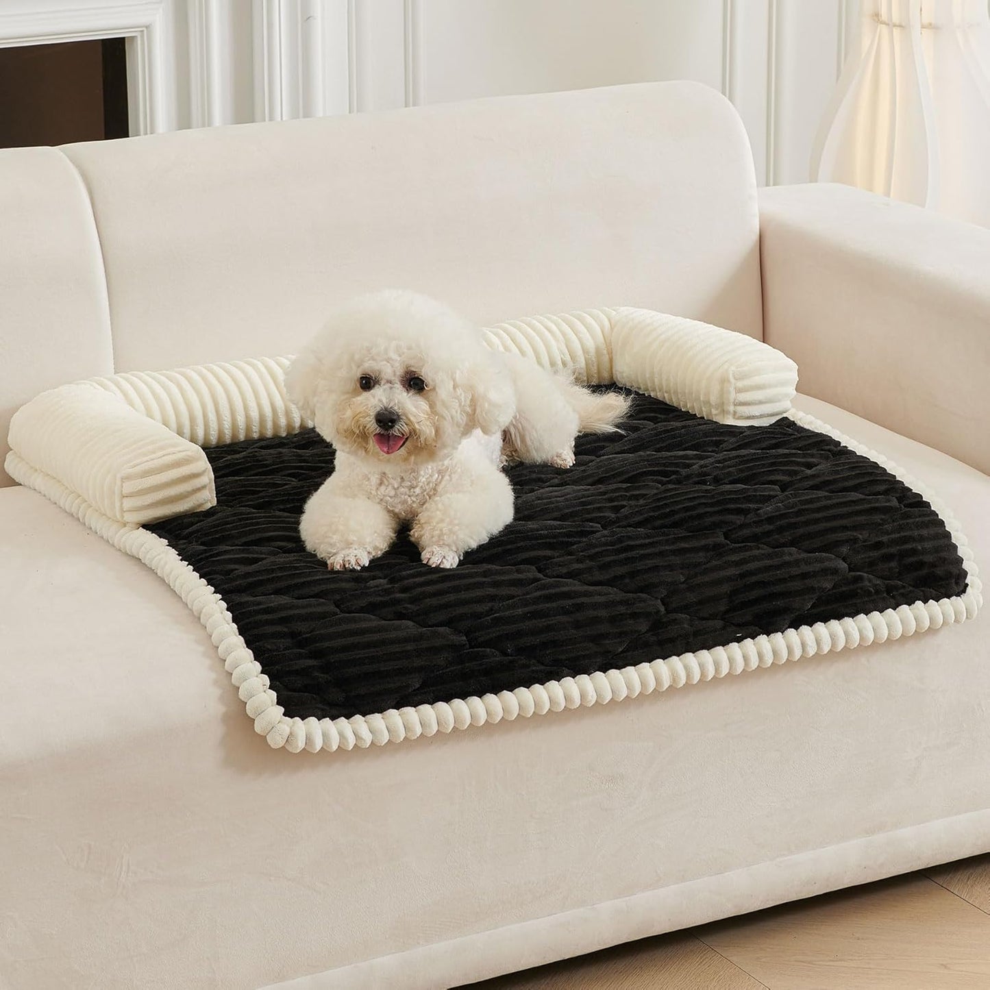 HAOMAIJIA Dog Couch Bed for Large Dogs, Soft & Non-Slip Cover