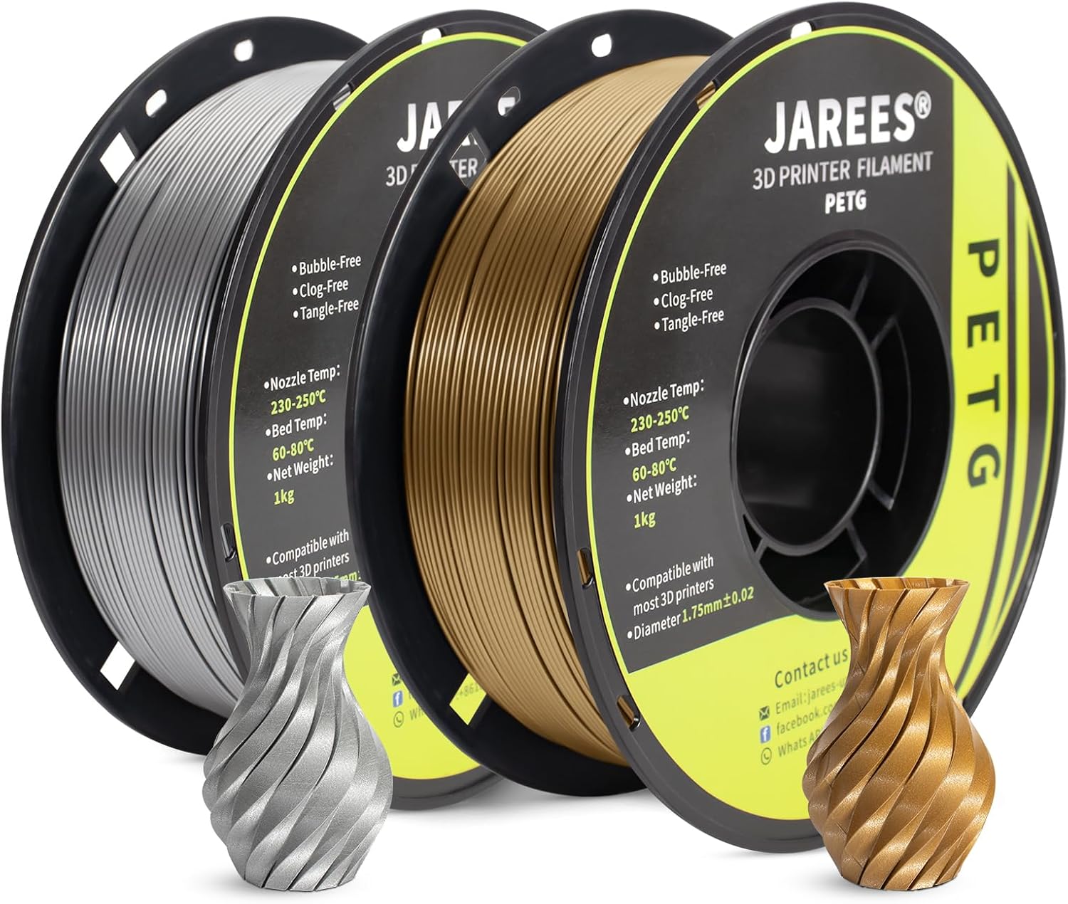 High Quality PETG Filament Bundle for 3D Printing Projects