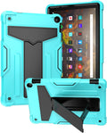 Kindle Fire HD 10 & 10 Plus 10.1ft Tablet Case - Rugged Kickstand