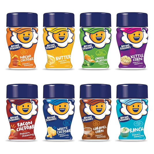 Flavorful Mini Jars Variety Pack - 8 Flavors!