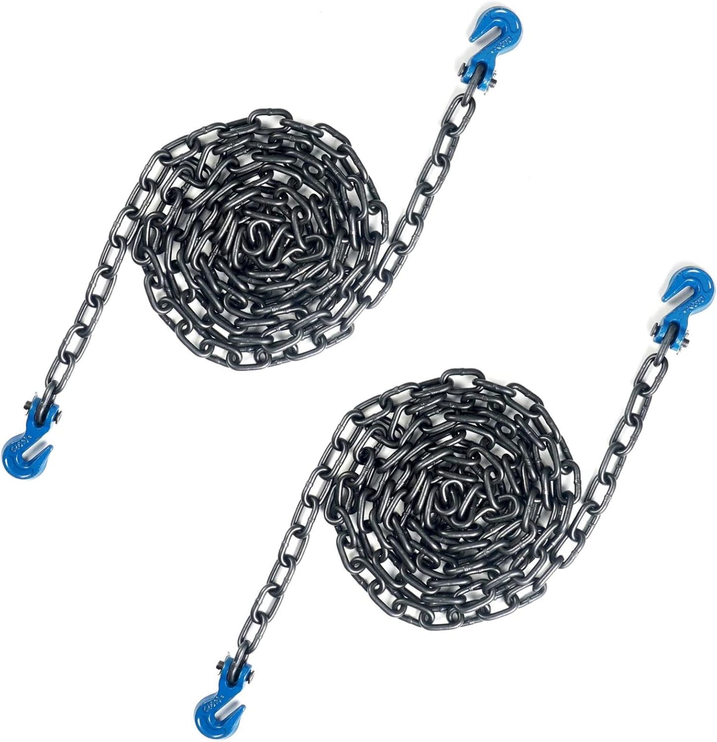 Transport Binder Chain 12ft G70 with Clevis Hooks for Heavy Loads