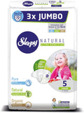 SOHO Sleepy Natural Baby Diapers Size 5 - Organic Cotton & Bamboo
