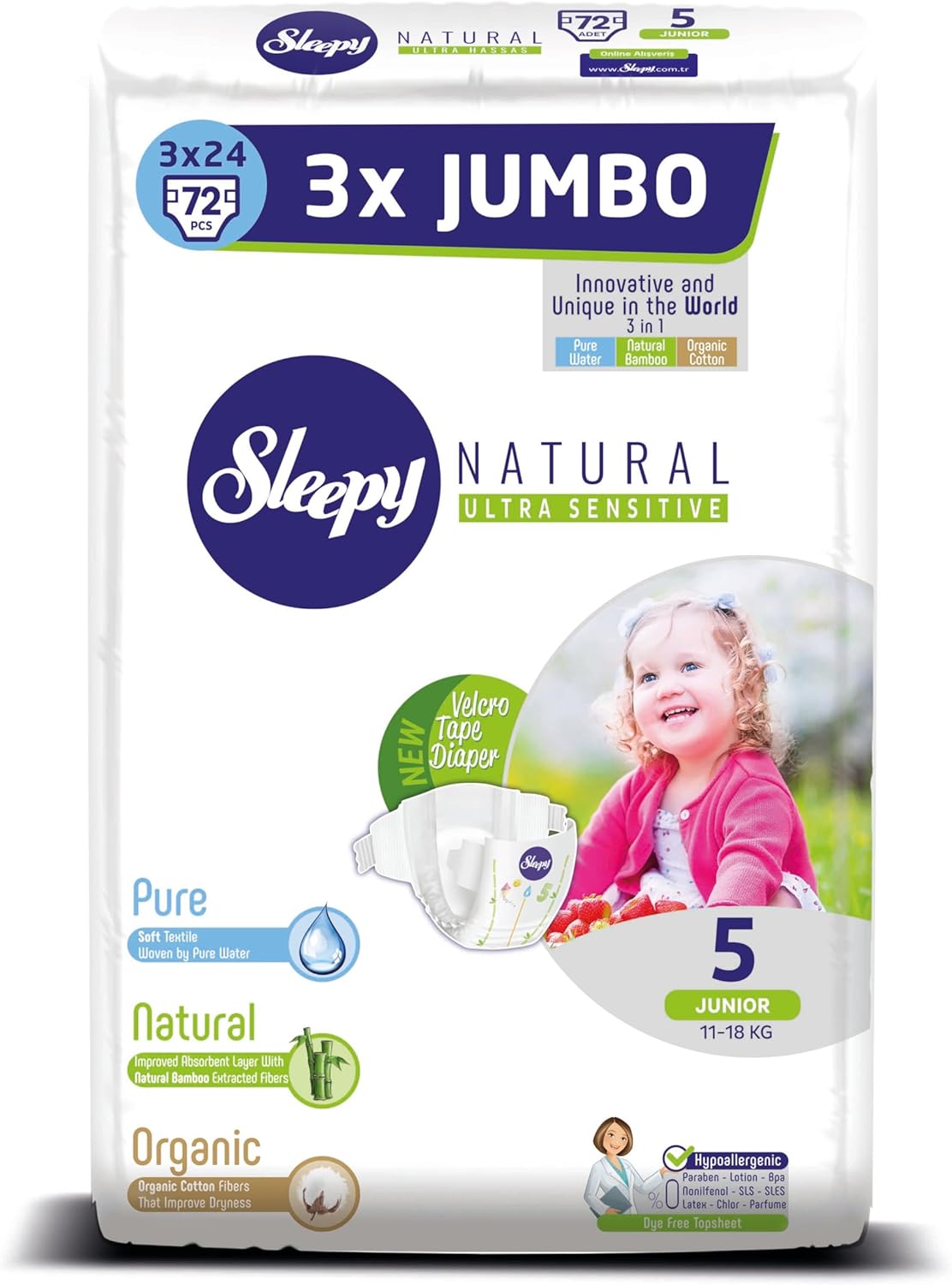 Ultimate Comfort & Dryness: SOHO Natural Baby Diapers
