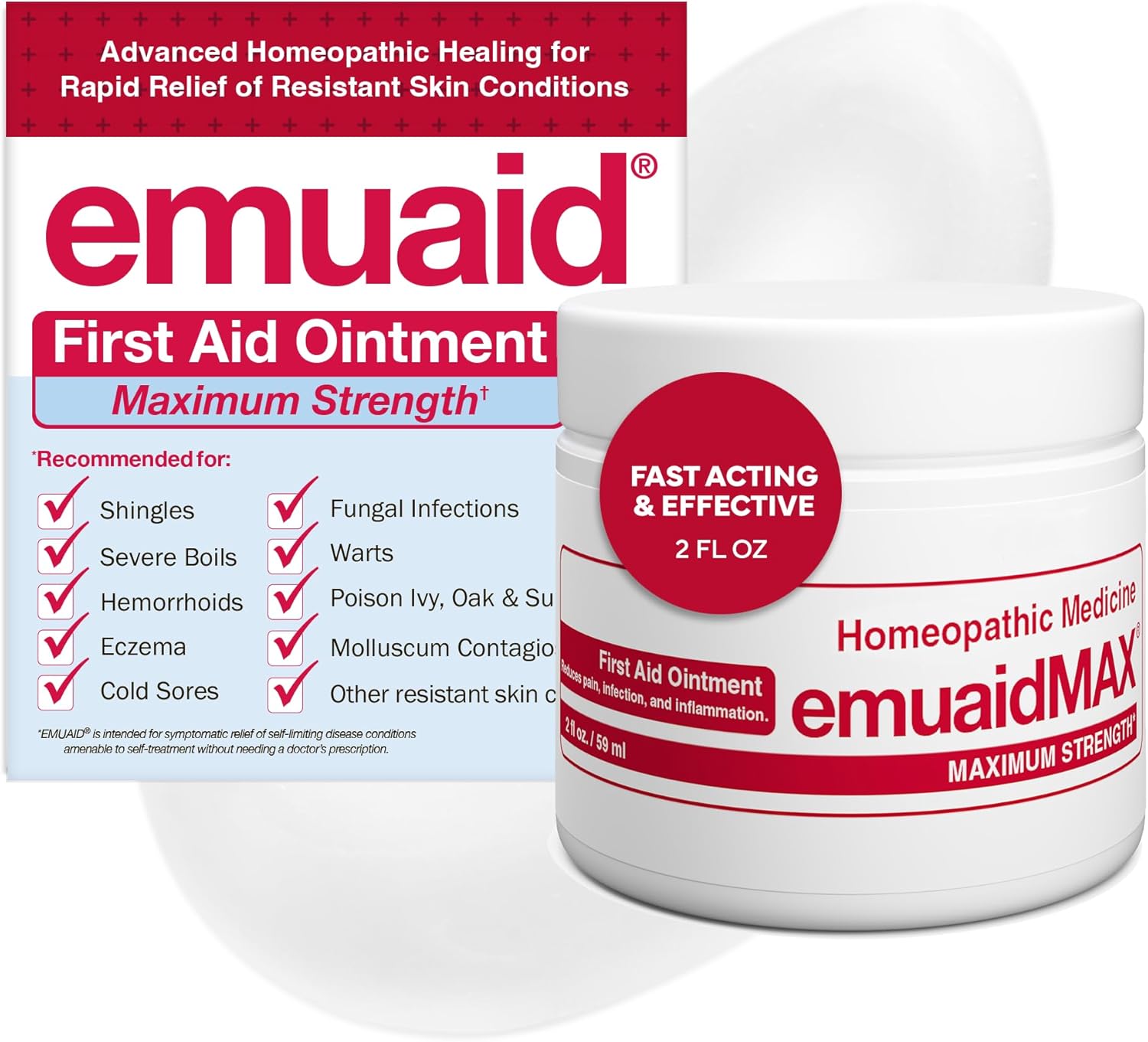 EMUAIDMAX Ointment for Itchy Skin Relief and Skin Conditions