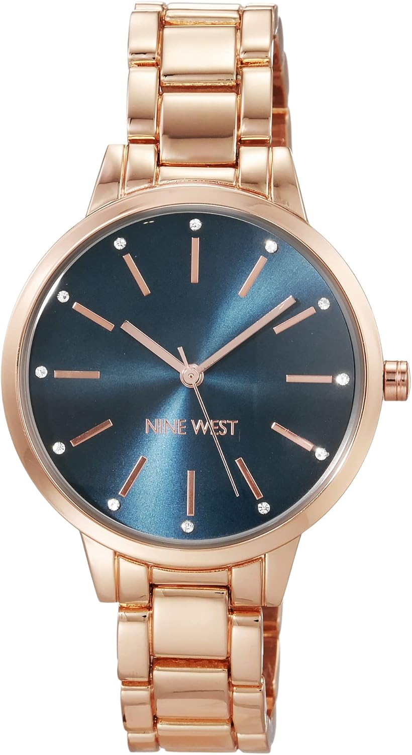 Nine West Women's Crystal Accented Bracelet Watch Review